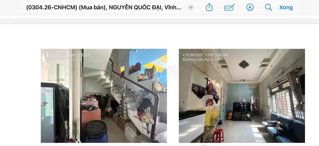 Cần tiền bán gấp nhà mặt tiền Lê Thị Ngay , Bình Chánh
