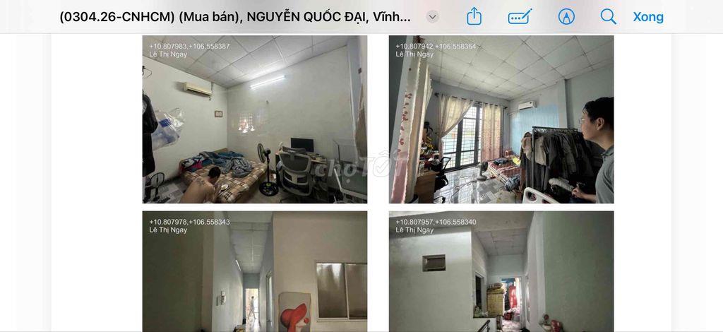 Cần tiền bán gấp nhà mặt tiền Lê Thị Ngay , Bình Chánh