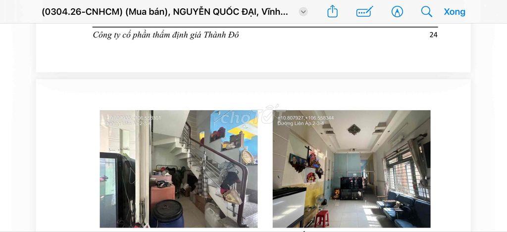 Cần tiền bán gấp nhà mặt tiền Lê Thị Ngay , Bình Chánh