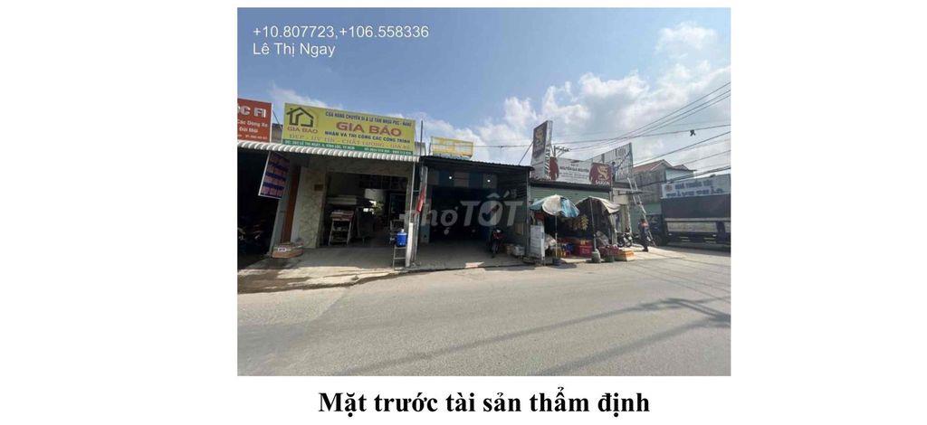 Cần tiền bán gấp nhà mặt tiền Lê Thị Ngay , Bình Chánh