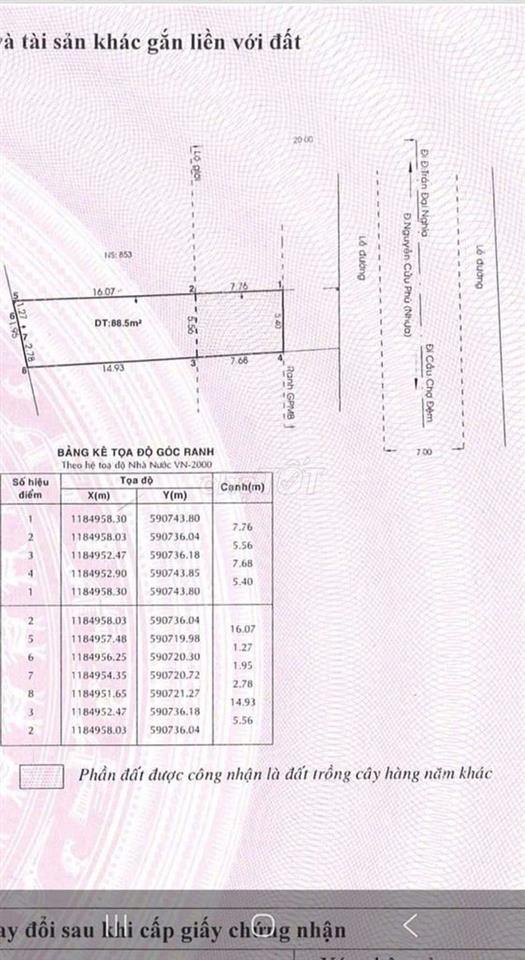 Bán Nhà Mt đường Nguyễn Cửu Phú Tân Kiên Bình Chánh TP HCM