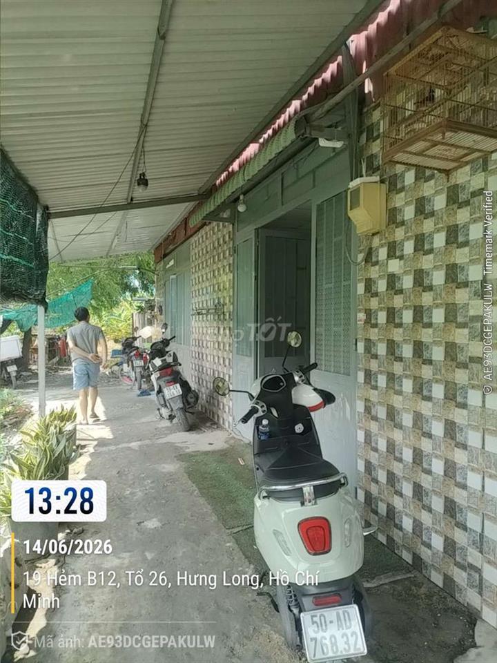 BÁN NHÀ HƯNG LONG - BÌNH CHÁNH GIÁ RẺ 380 TRIỆU CÒN THƯƠNG LƯỢNG