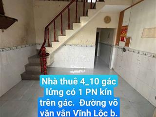 Nhà 4_10 Gác Lửng Đang Sơn mới . Đường Võ Văn Vân Vĩnh Lộc B.