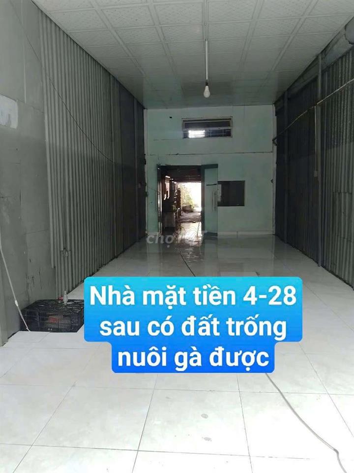Nhà 4*30 Mặt Tiền Đường Tư Đón Vĩnh Lộc A + Có Đất trống trồng rau 