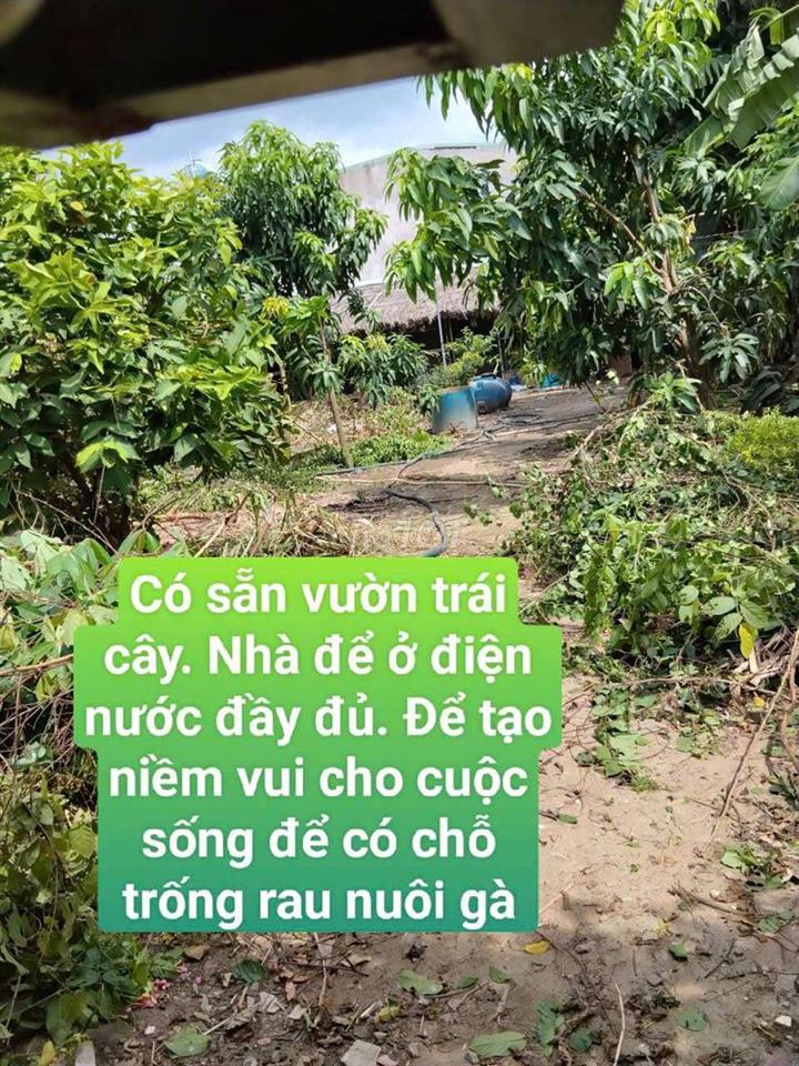 Nhà vườn 600m Có Nhà Điện nước nhà nước  Đường Võ Văn Vân vĩnh lộc B 
