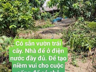 Nhà vườn 600m Có Nhà Điện nước nhà nước  Đường Võ Văn Vân vĩnh lộc B 
