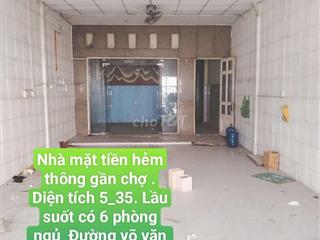 Nhà Thuê 5_35Lầu suốt 6pn. Gần chợ Đường Võ Văn Vân vĩnh lộc B