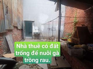 Nhà Thuê 5*16 Có Gác _ Có Đất trồng rau Đường vĩnh lộc B. Ấp 5