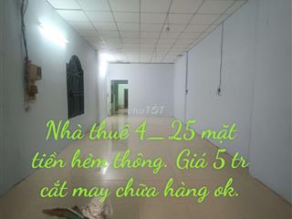 Nhà mặt Tiền 4*25 Đường Vĩnh Lộc B. cách chợ 150m  đường 7m