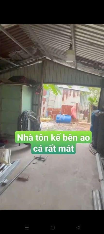 Nhà Vườn  400m Nhà + Điện 3 pha  Đường Kênh trung ương  Vĩnh Lộc BV