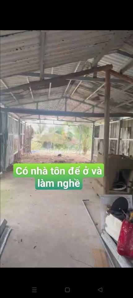Nhà Vườn  400m Nhà + Điện 3 pha  Đường Kênh trung ương  Vĩnh Lộc BV