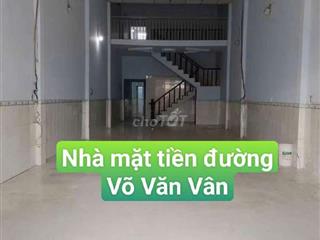 Nhà Buôn Bán  5*28Mặt Tiền Đường Võ Văn Vân vĩnh lộc B. bình chánh.
