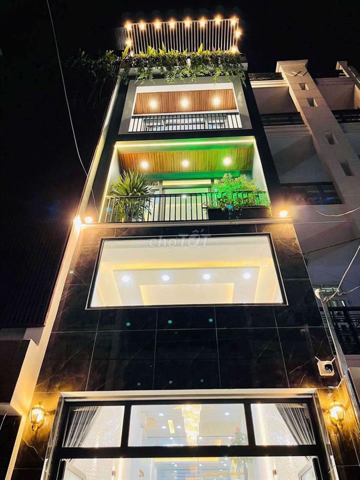 Nhà 1 trệt lửng 3 lầu full nội thất cao cấp đường liên khu 4/5 BHH B