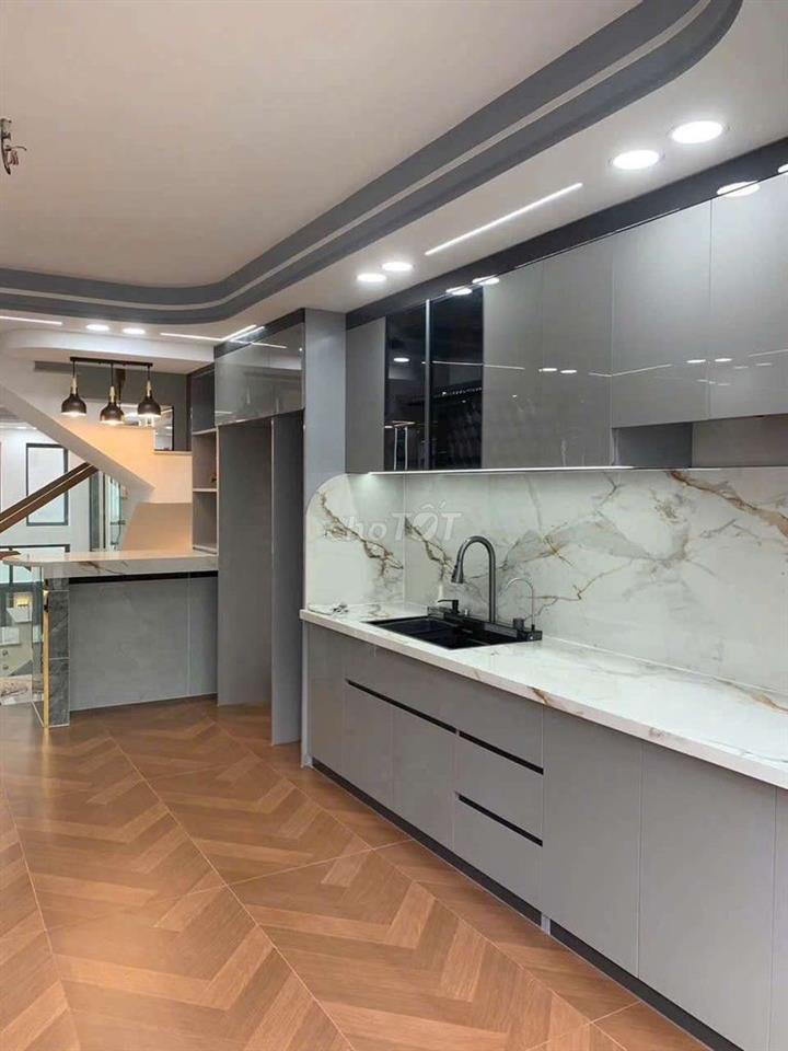 Nhà mới 100% trệt lửng 3 lầu sân thượng đường 26/3 BHH bình tân 