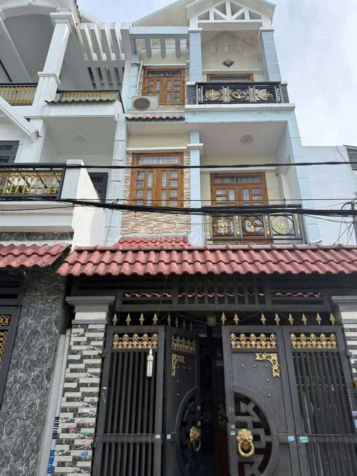 Nhà 1 trệt 2 lầu sân thượng đường liên khu 5_6 BHH B bình tân 