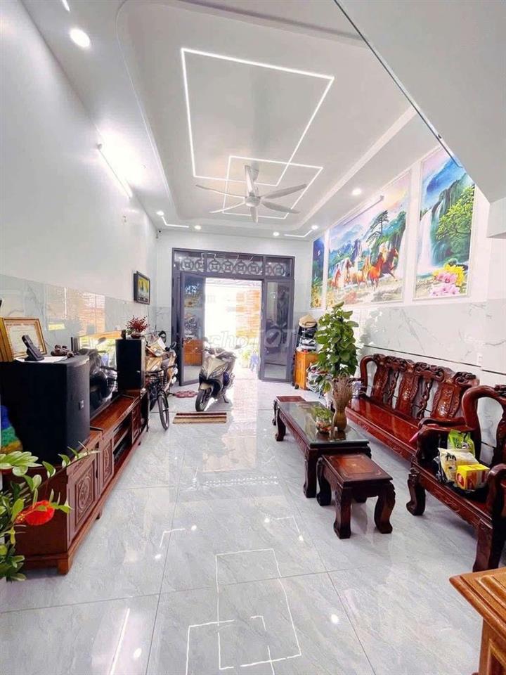 Nhà 1 trệt 3 lầu full nội thất hẻm 55 Tây Lân BTĐA bình tân 