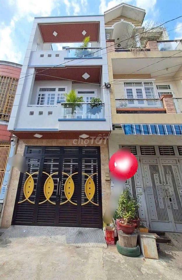 Nhà 1 trệt 2 lầu hẻm 207 đường số 8 BHH B bình tân