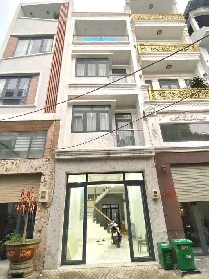 Nhà 1 trệt 3 lầu sân thượng hẻm 188 liên khu 4/5