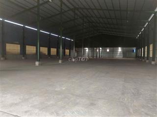 Cho thuê kho xưởng Bến lức diện tích linh hoạt giá chỉ 65k/m2