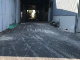 Cho thuê kho Quốc lộ 1A Bình Chánh, Kv 3.200m2, Kx 1.700m2. 150tr/th