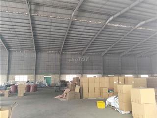 Cho thuê kho xưởng Rạch Kiến Long An 6.500m2 Kv 10.500m2 chỉ 70k/m2