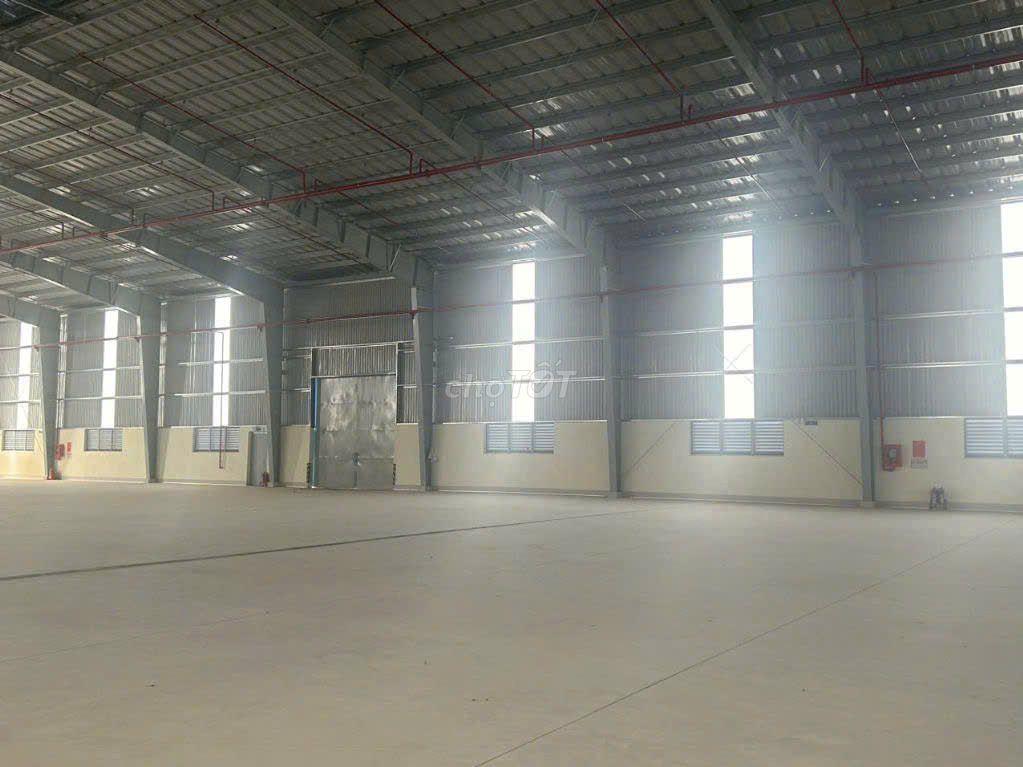 Cho thuê xưởng KCN Tân Đô 11.500m², khuôn viên 18.000m², điện 2.000KVA