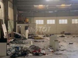 Cho thuê kho xưởng Lũy Bán Bích Tân Phú 1.000m², kho 800m² 110tr/th