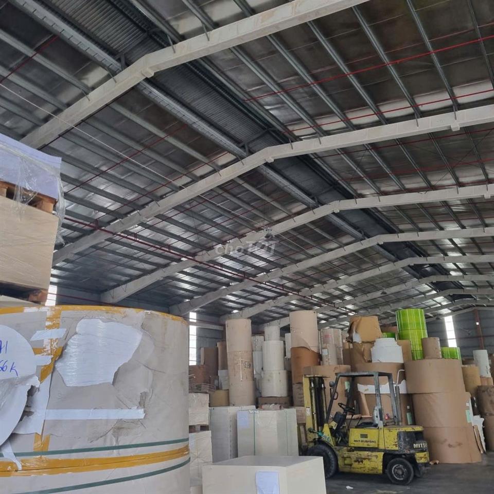 Cho thuê nhà xưởng 4.000m² KCN Tân Tạo Bình Tân – 320 triệu/tháng