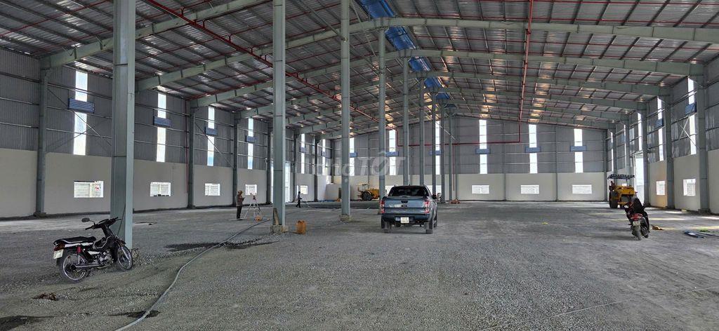 Cho thuê nhà xưởng 3.200m² CCN Hải Sơn, Đức Hòa – Giá 3,5 USD/m²