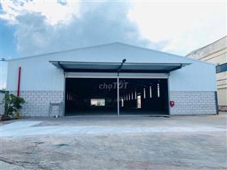 Cho thuê nhà xưởng 5.000m² kế bên KCN Tân Tạo, Bình Tân – 750kVA.