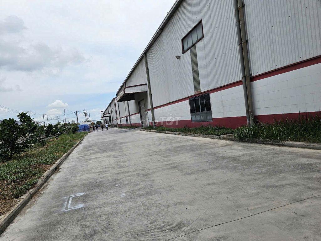 Cho Thuê Nhà Xưởng 1.848m² KCN Tân Đô, Đức Hòa – Giá 2,82 USD/m²