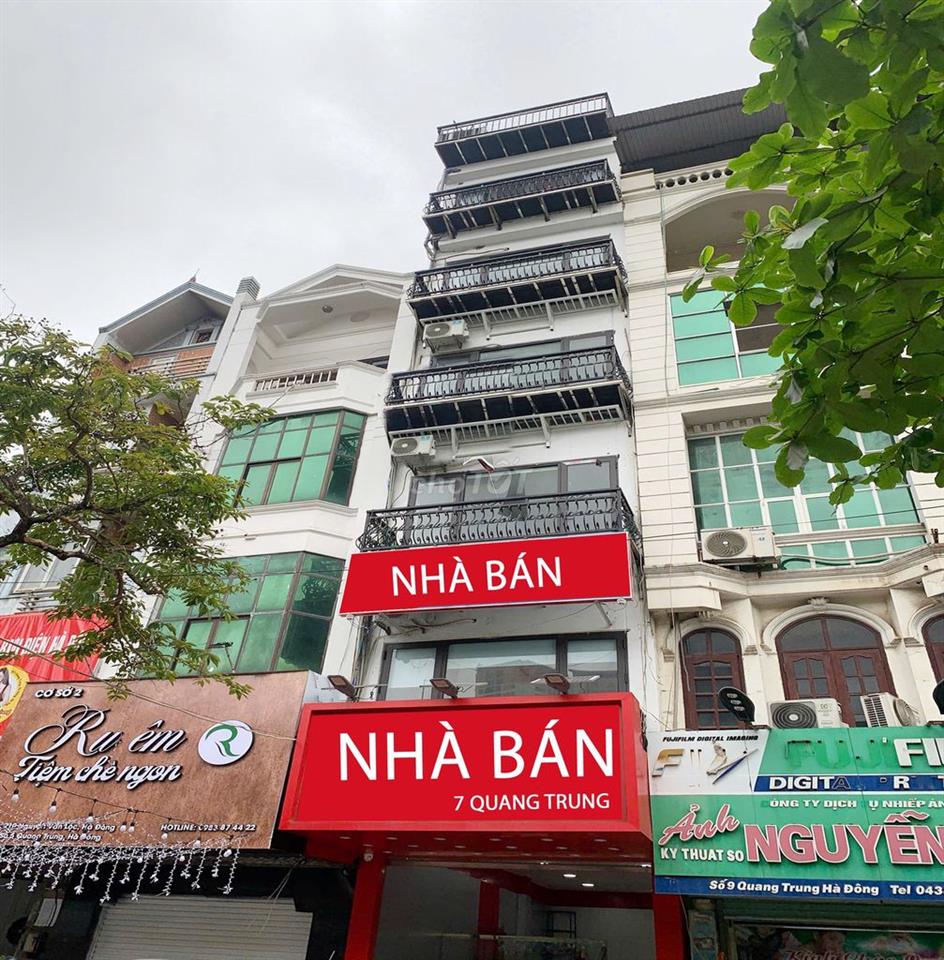 Bán nhà mặt phố 7 Quang Trung Hà Đông