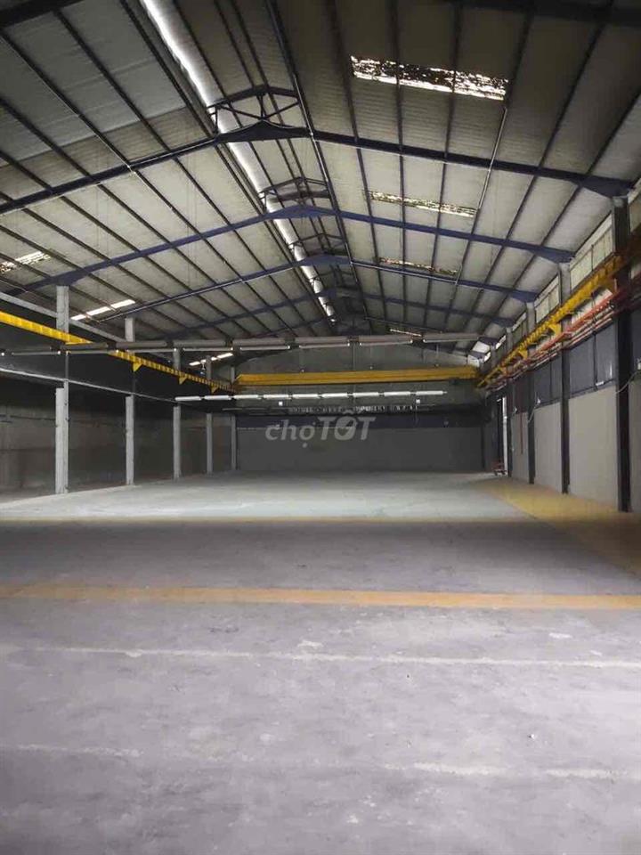 KHO XƯỞNG CẨU TRỤC- BAO VAT  ( 1.100m2 ) PCCC VÁCH