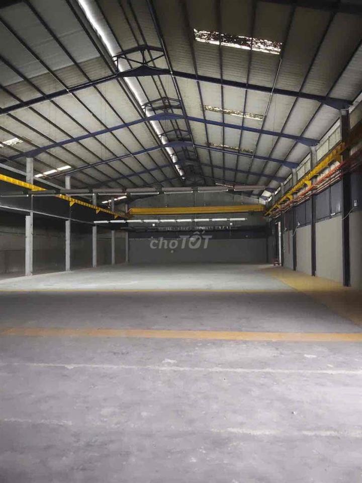 KHO XƯỞNG CẨU TRỤC- BAO VAT  ( 1.100m2 ) PCCC VÁCH