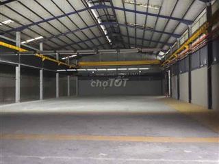 KHO XƯỞNG CẨU TRỤC- BAO VAT  ( 1.100m2 ) PCCC VÁCH