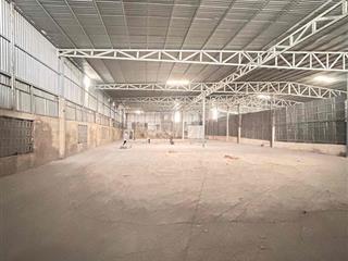 Cho thuê kho xưởng 1400m2  QL1A – BÌNH TÂN xe công 24/24