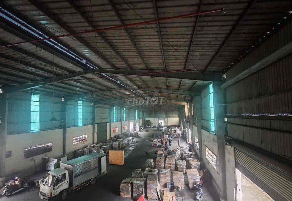 CHO THUÊ XƯỞNG 3.600m² – KCN TÂN TẠO, BÌNH TÂN, TP.HCM điện 560Kva