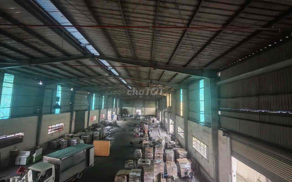 CHO THUÊ XƯỞNG 3.600m² – KCN TÂN TẠO, BÌNH TÂN, TP.HCM điện 560Kva