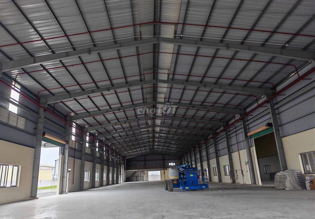CHO THUÊ NHÀ XƯỞNG MỚI 6.000m² KCN HẢI SƠN – ĐỨC HÒA, LONG AN