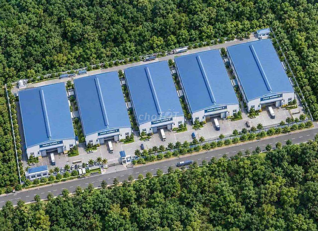 HÀNG HIẾM – CHO THUÊ XƯỞNG SIZE NHỎ 1.260M² TRONG KCN ĐỨC HÒA LONG AN