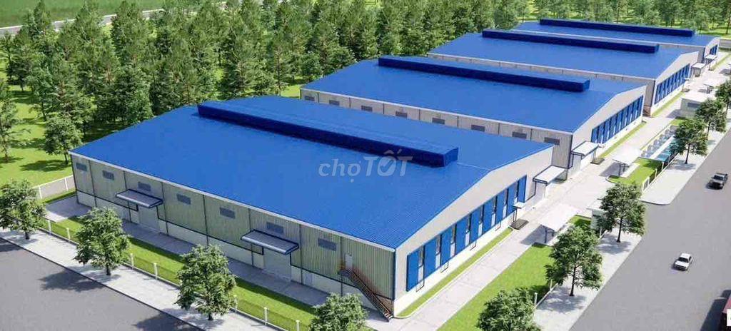 CHO THUÊ NHÀ MÁY 7000m2 KCN HẢI SƠN – ĐỨC HÒA, LONG AN