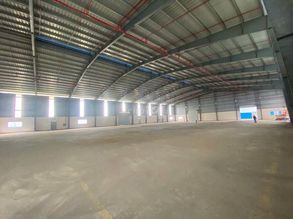 Cho thuê kho Xưởng Mới 4 USD/m, 12.000m KCN Nam Thuận, Đức Hoà Đông