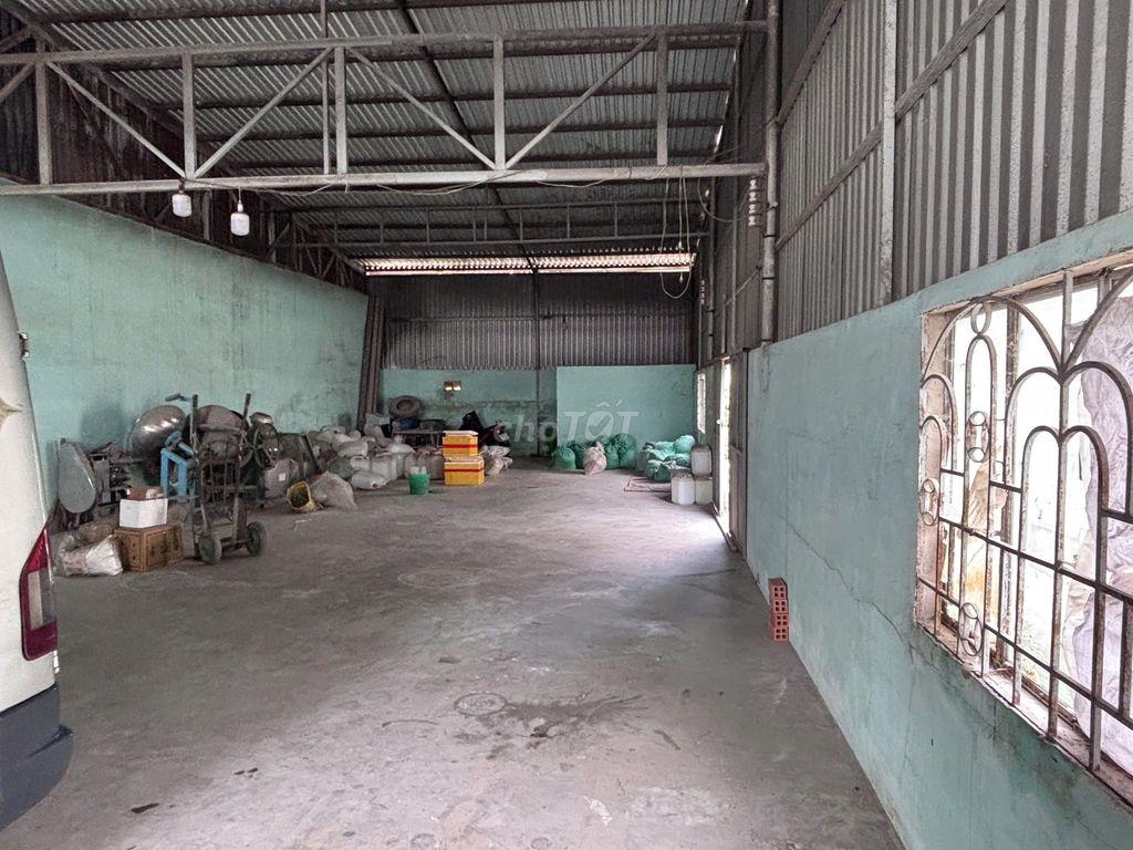 CHO THUÊ NHÀ KHO 7.5X20m CHÂN CẦU VƯỢT QL50 (ĐA PHƯỚC CŨ)