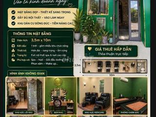 CHO THUÊ MẶT BẰNG KINH DOANH SPA-NAIL