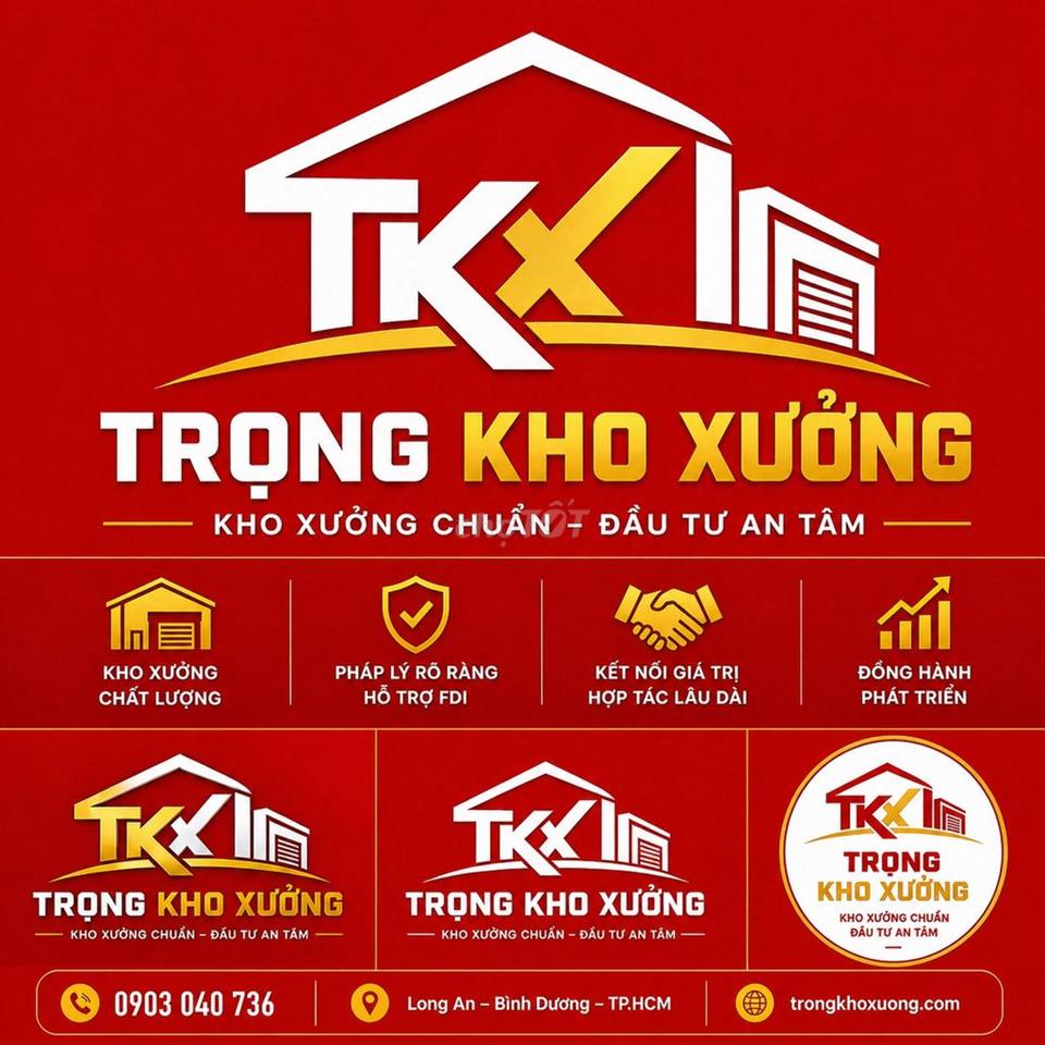 Cho thuê xường mới kcn Tân Phú trung Củ Chi dt 5000m 