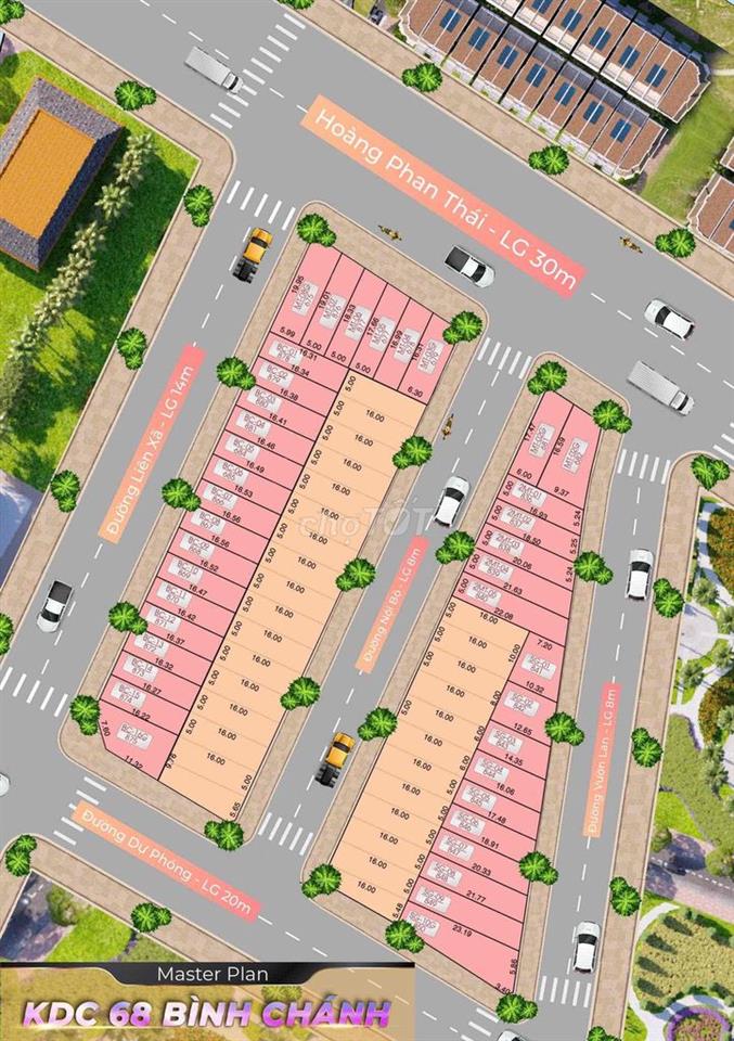💥 ĐÓN SÓNG BÌNH CHÁNH LÊN QUẬN – KDC 68 HOÀNG PHAN THÁI SỔ HỒNG SẴN TỪ