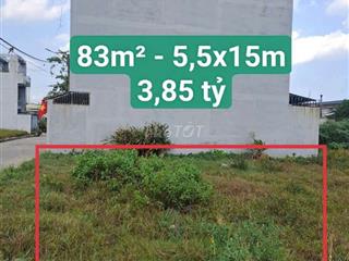 🔥 LÔ ĐẤT THỔ CƯ NGAY UB XÃ VĨNH LỘC B 83M² 5,5X15M. NHỈNH 3X TỶ.
