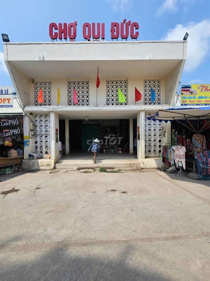 Bán nền đất 7×8,5m(53m2) full thổ cư trong lòng Chợ Quy Đức Bình Chánh