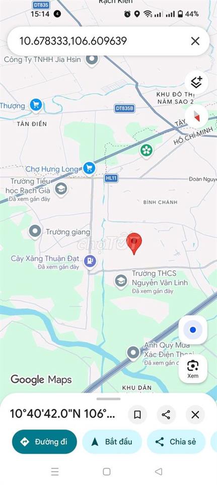 Bán đất KDC Tân Nhiễu - Đối diện KĐT 1512 ha của Vin - 120m2 - Sổ sẵn