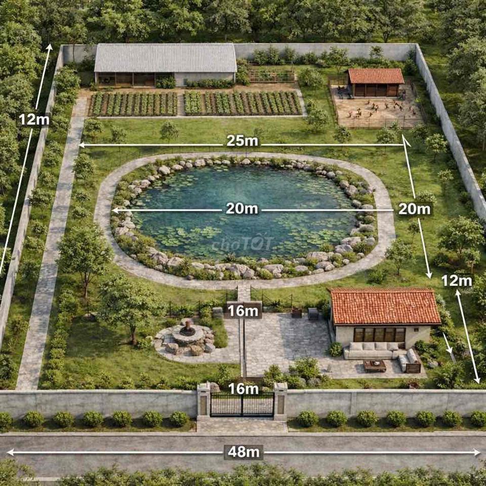 bán đất bình chánh 2000m2 kênh 5. sau trường tiểu học bình lợi
